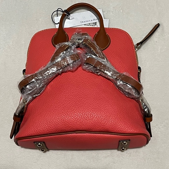 NWT Dooney & Bourke Pebble Grain Backpack- Geranium - Picture 3 of 13